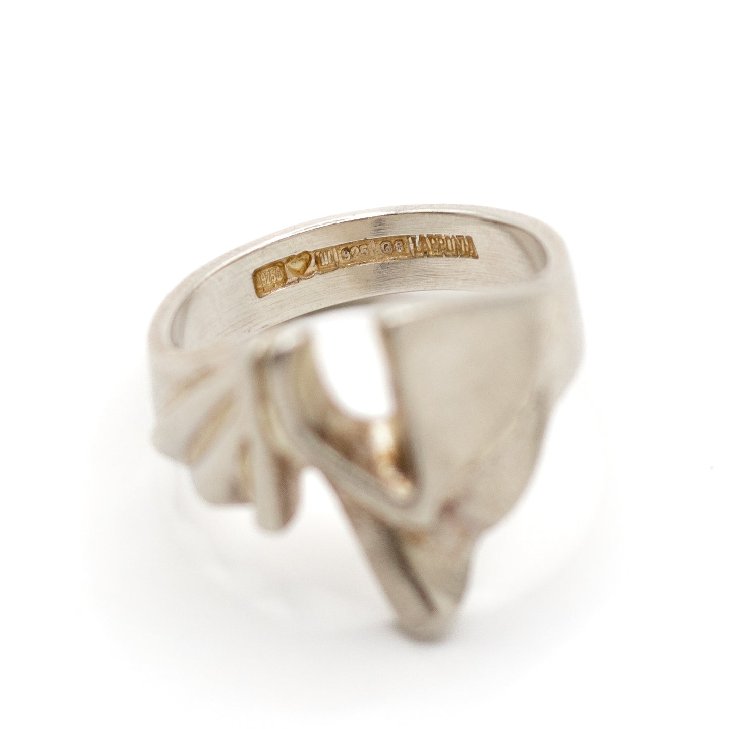 Lapponia Vintage Sterling Silver Ring By Björn Weckström