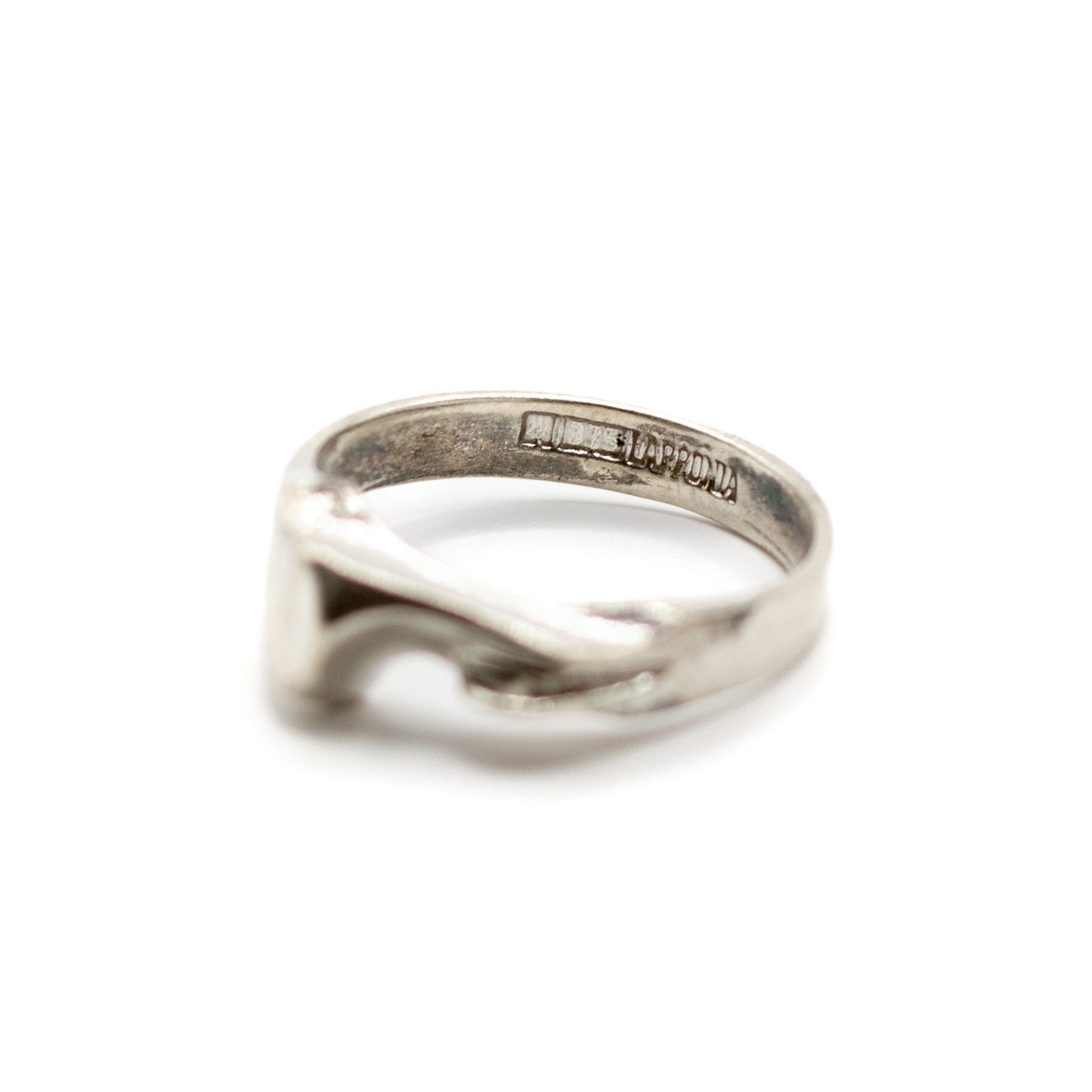 Lapponia Pluto Vintage Sterling Silver Ring By Björn Weckström