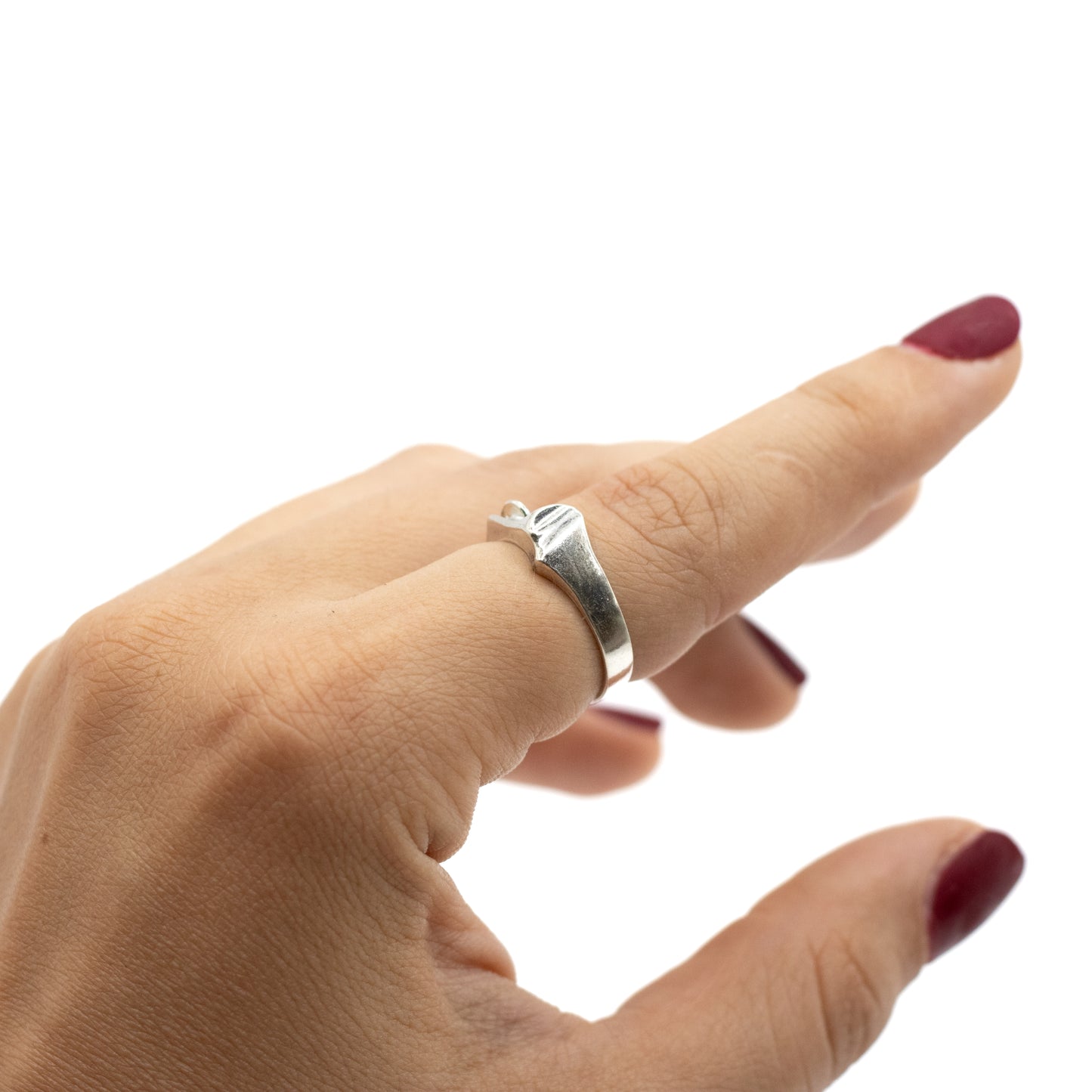 Lapponia Pluto Vintage Sterling Silver Ring By Björn Weckström