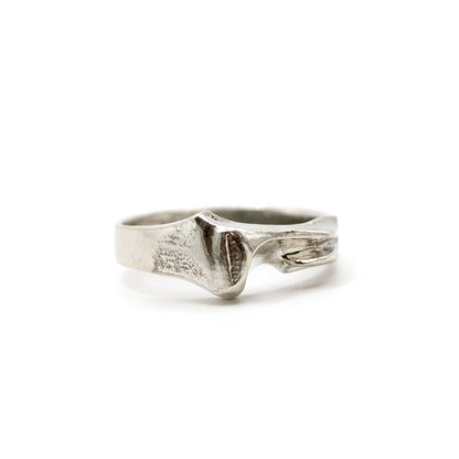 Lapponia Pluto Vintage Sterling Silver Ring By Björn Weckström