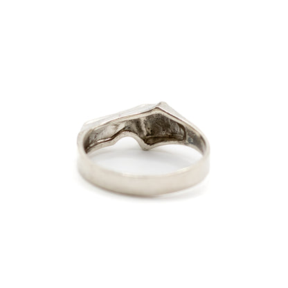 Lapponia Pluto Vintage Sterling Silver Ring By Björn Weckström