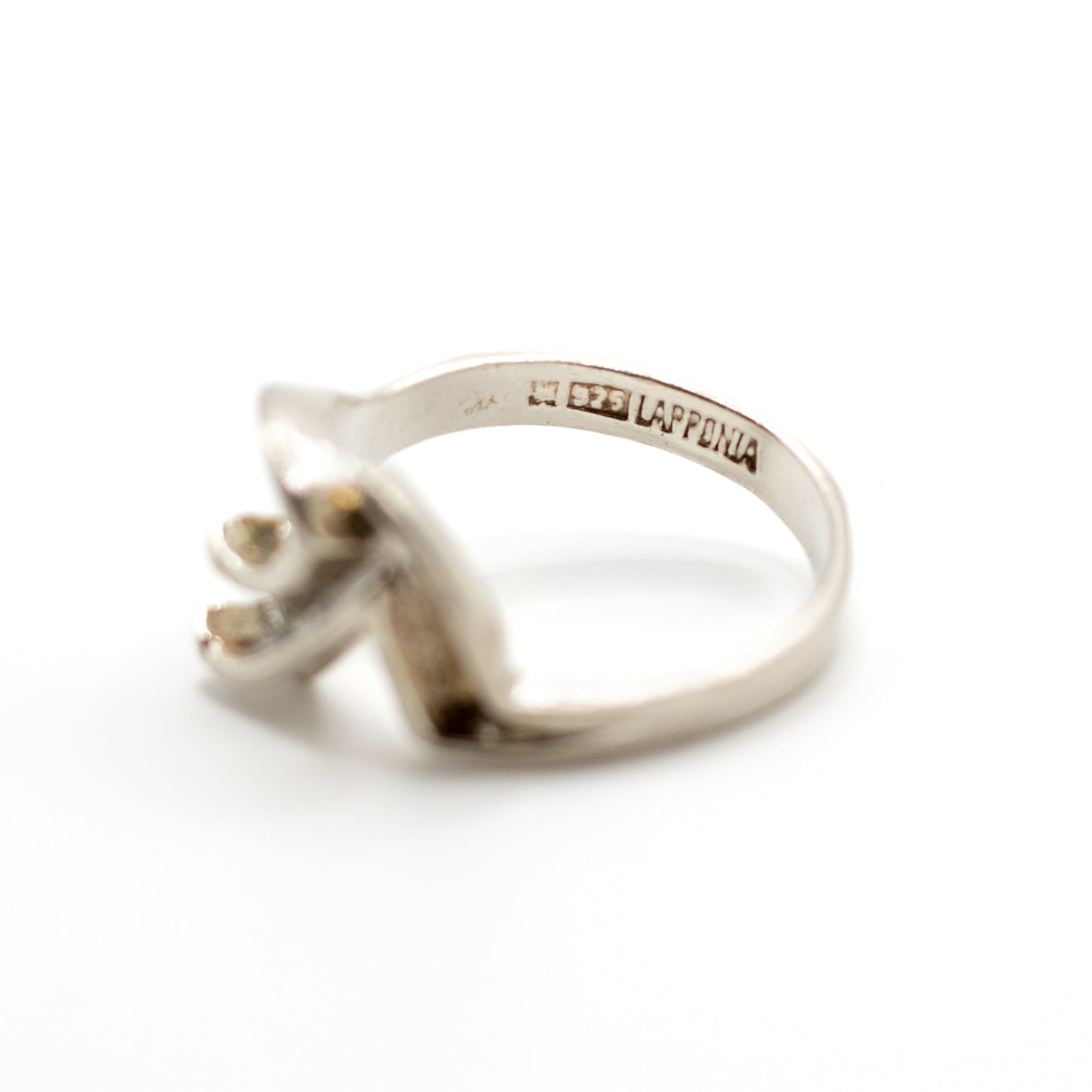 Lapponia Memphis Vintage Sterling Silver Ring By Zoltan Popovits
