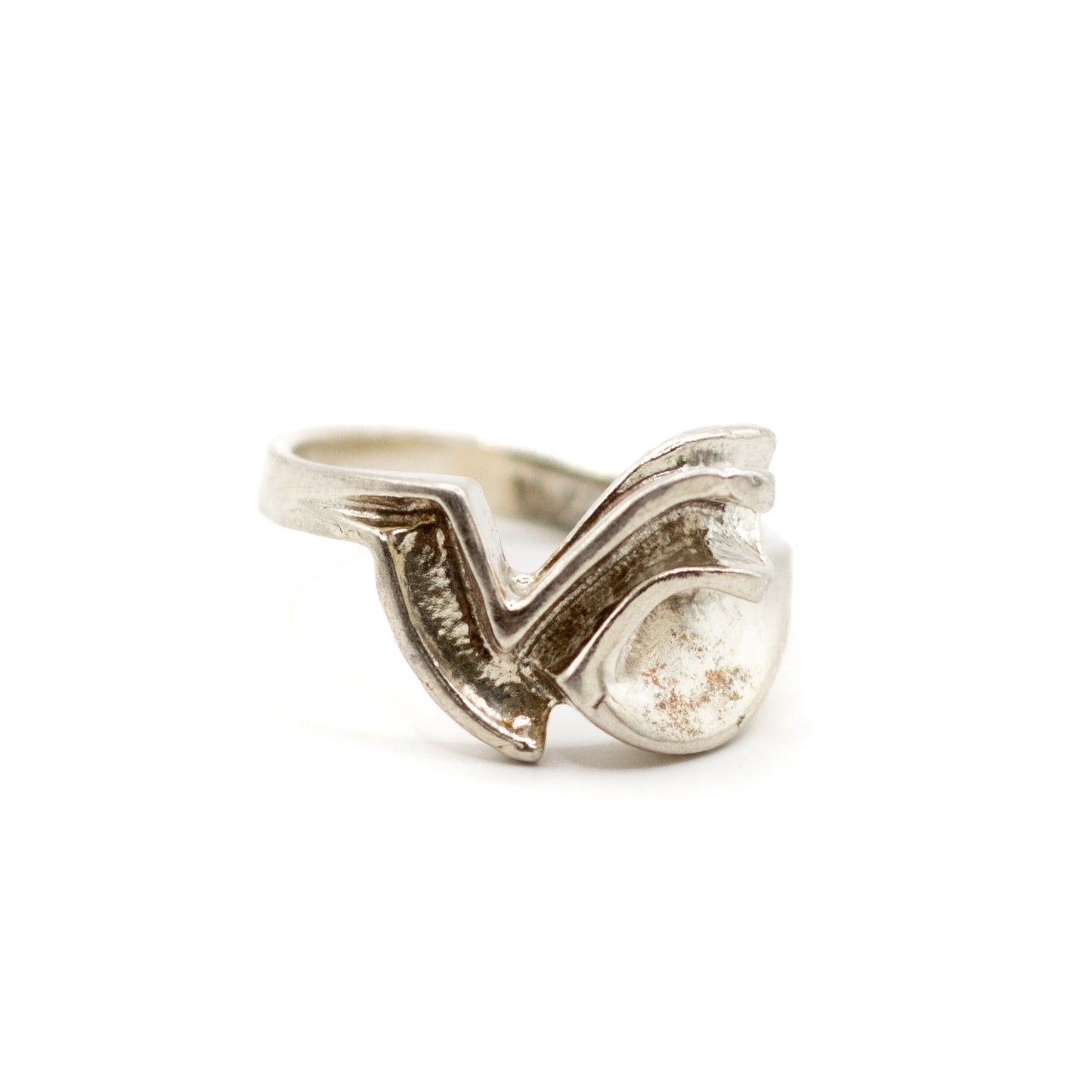 Lapponia Memphis Vintage Sterling Silver Ring By Zoltan Popovits