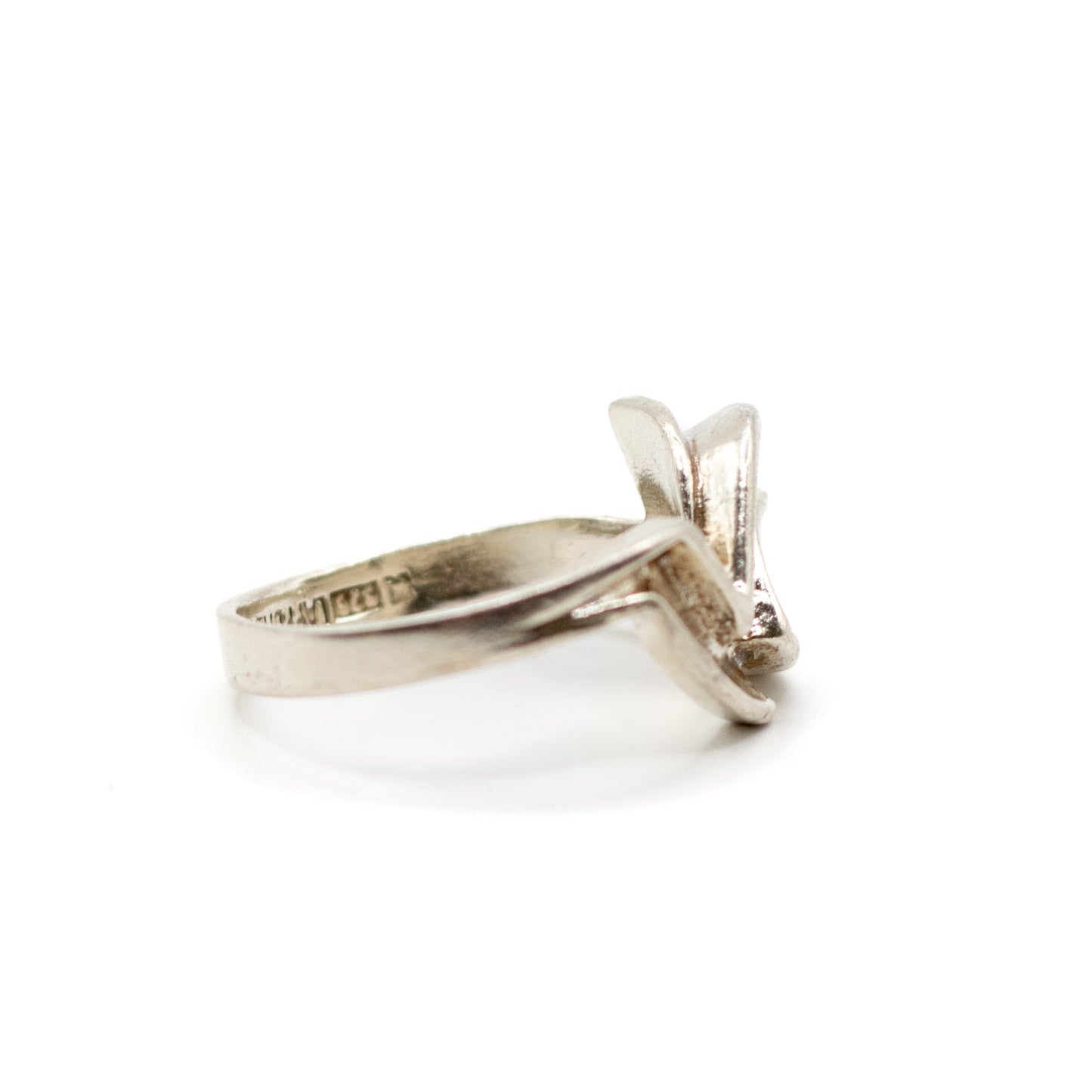 Lapponia Memphis Vintage Sterling Silver Ring By Zoltan Popovits
