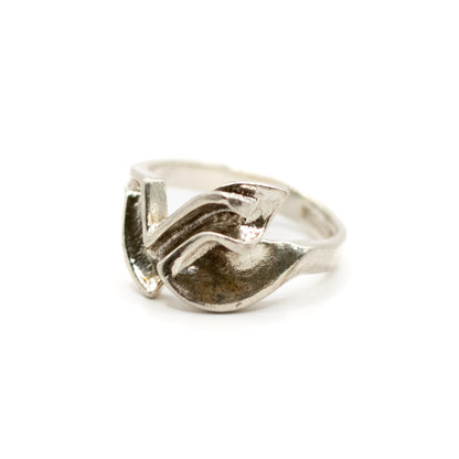 Lapponia Memphis Vintage Sterling Silver Ring By Zoltan Popovits