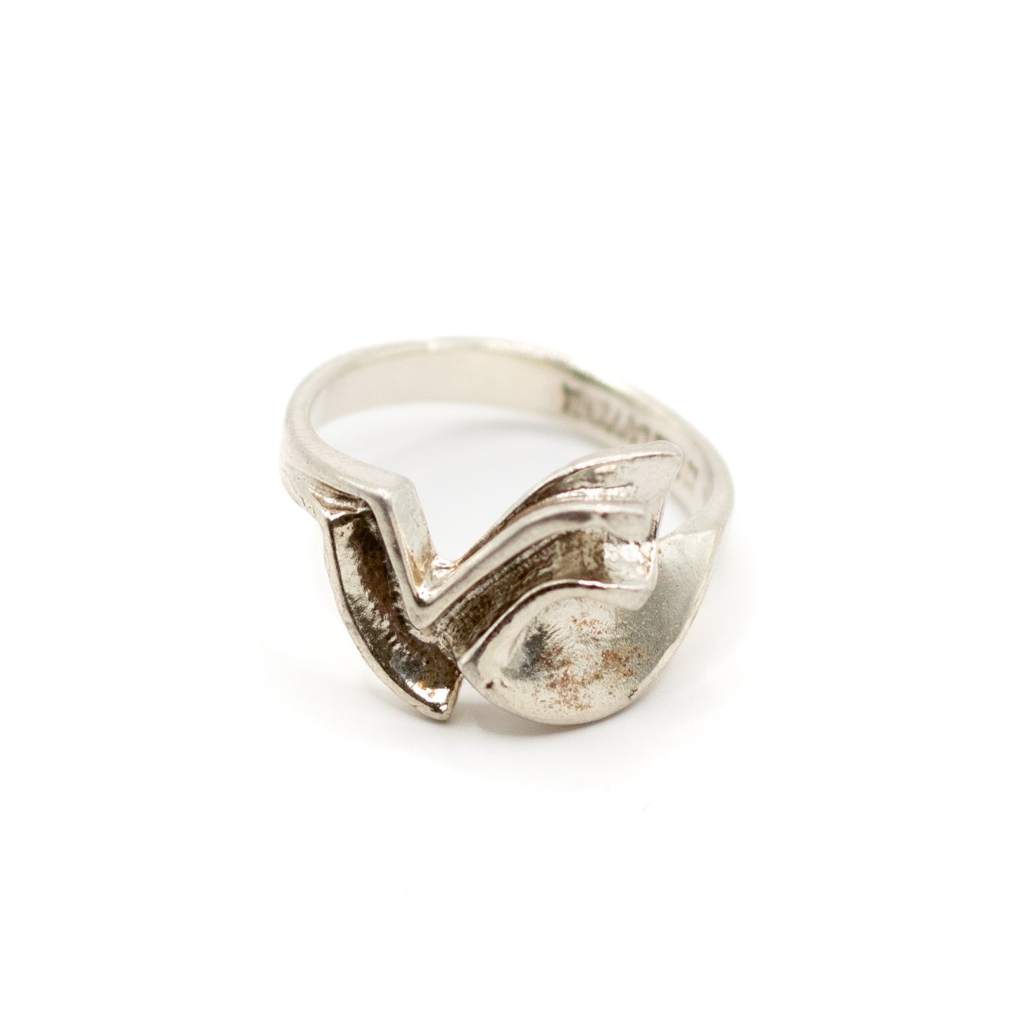 Lapponia Memphis Vintage Sterling Silver Ring By Zoltan Popovits