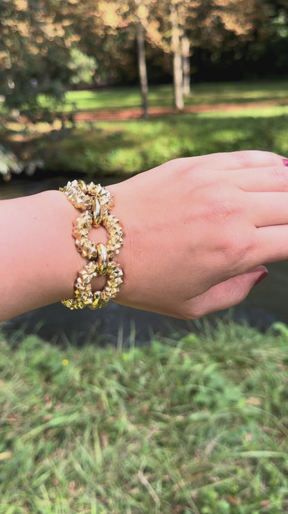 Bracelet vintage style milieu de siècle Marcel Boucher