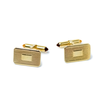 Vintage Krementz Cufflinks in 14K Gold Plate