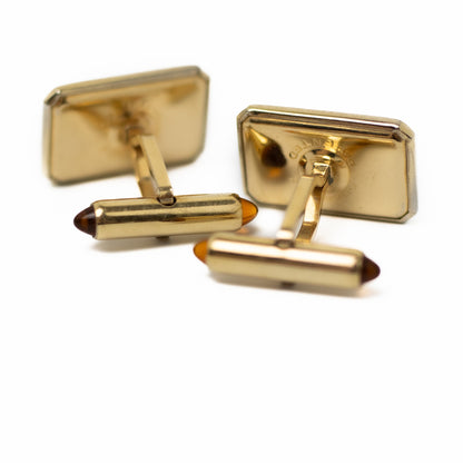 Vintage Krementz Cufflinks in 14K Gold Plate