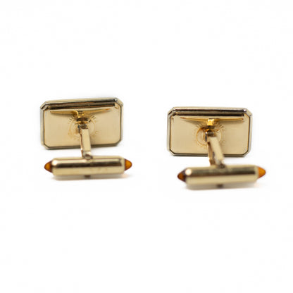 Vintage Krementz Cufflinks in 14K Gold Plate